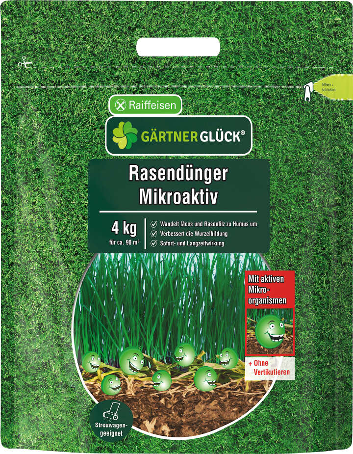 GÄRTNERGLÜCK Rasendünger Mikroaktiv